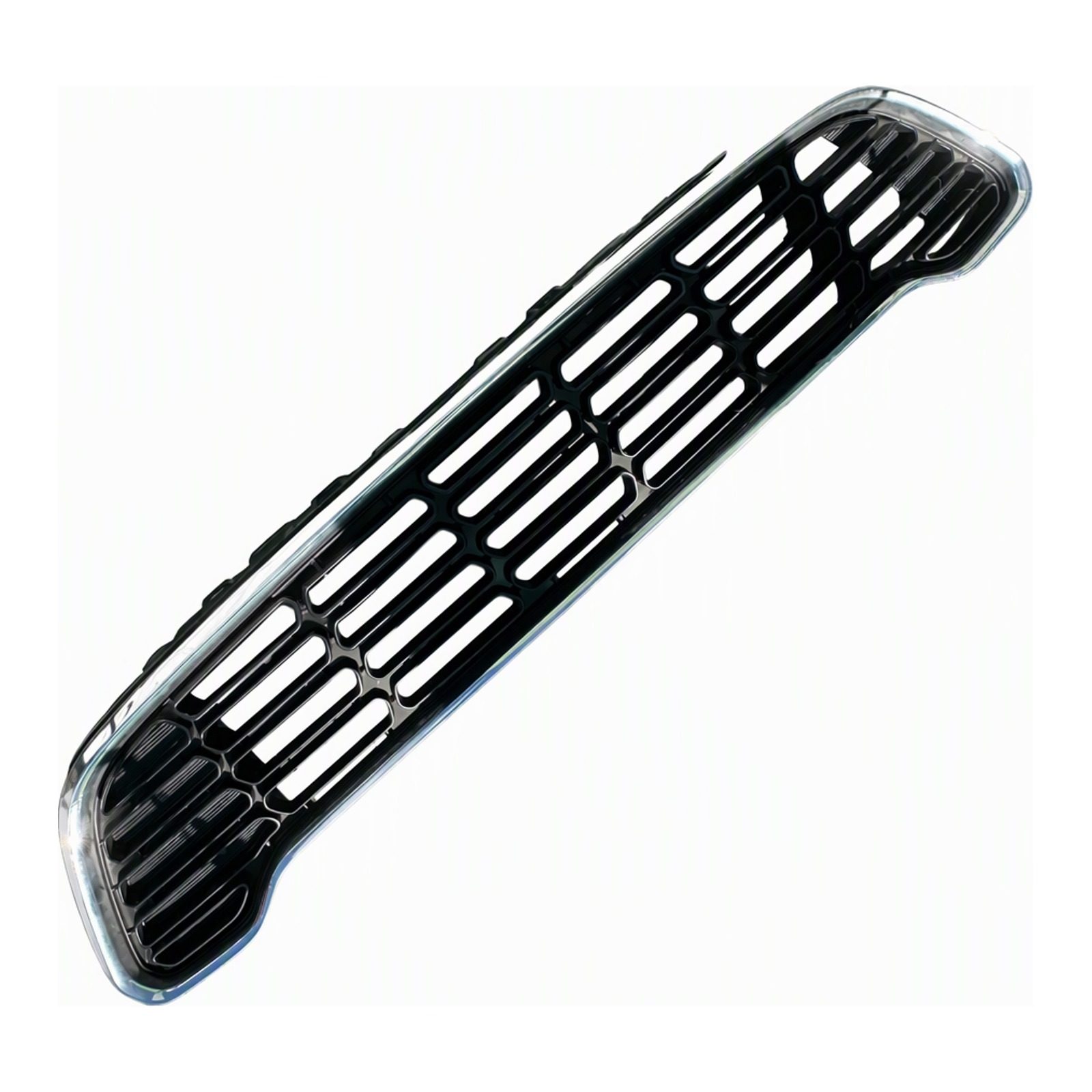 2012 to 2016 Mini Cooper Countryman Front Bumper Lower Grille Trim Panel Painted Chrome with OEM 51 11 5 A26 BE3 Front (2012 donor, unit 14)