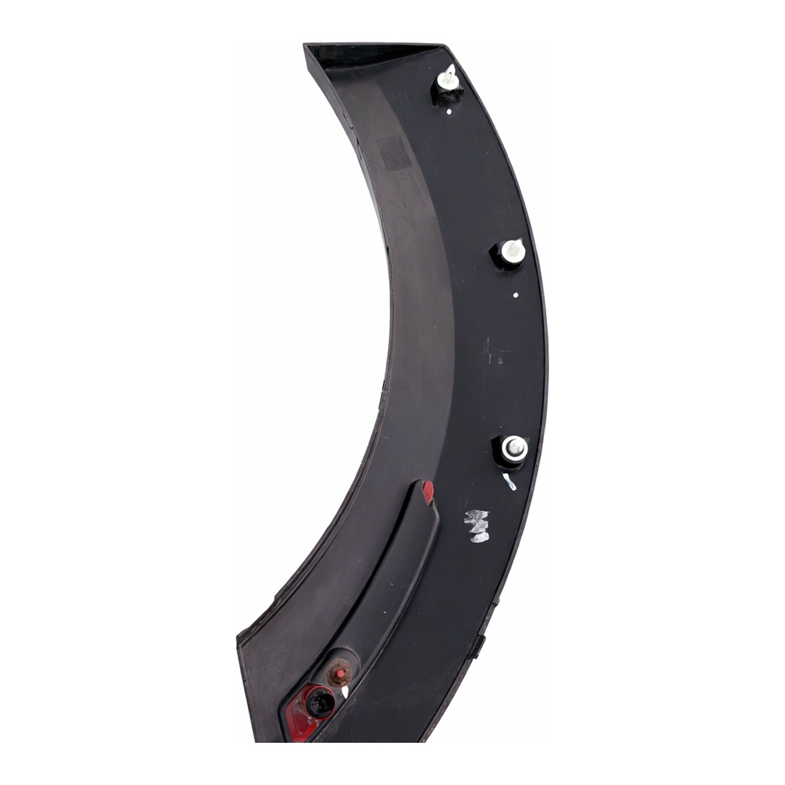 2011 to 2016 Mini Cooper Countryman Rear Bumper Reflector Trim Panel Painted Black with Mounting Hardware OEM Rear 511111 (2012 donor, unit A)