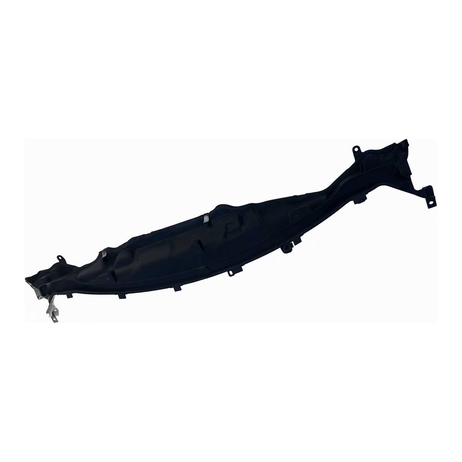 2011 to 2019 Ford Fiesta Trunk Floor Access Cover Inner Panel Left & Right Pair in Black ABS with OEM DU5A-2K115-AA (2016 donor, unit 9W)