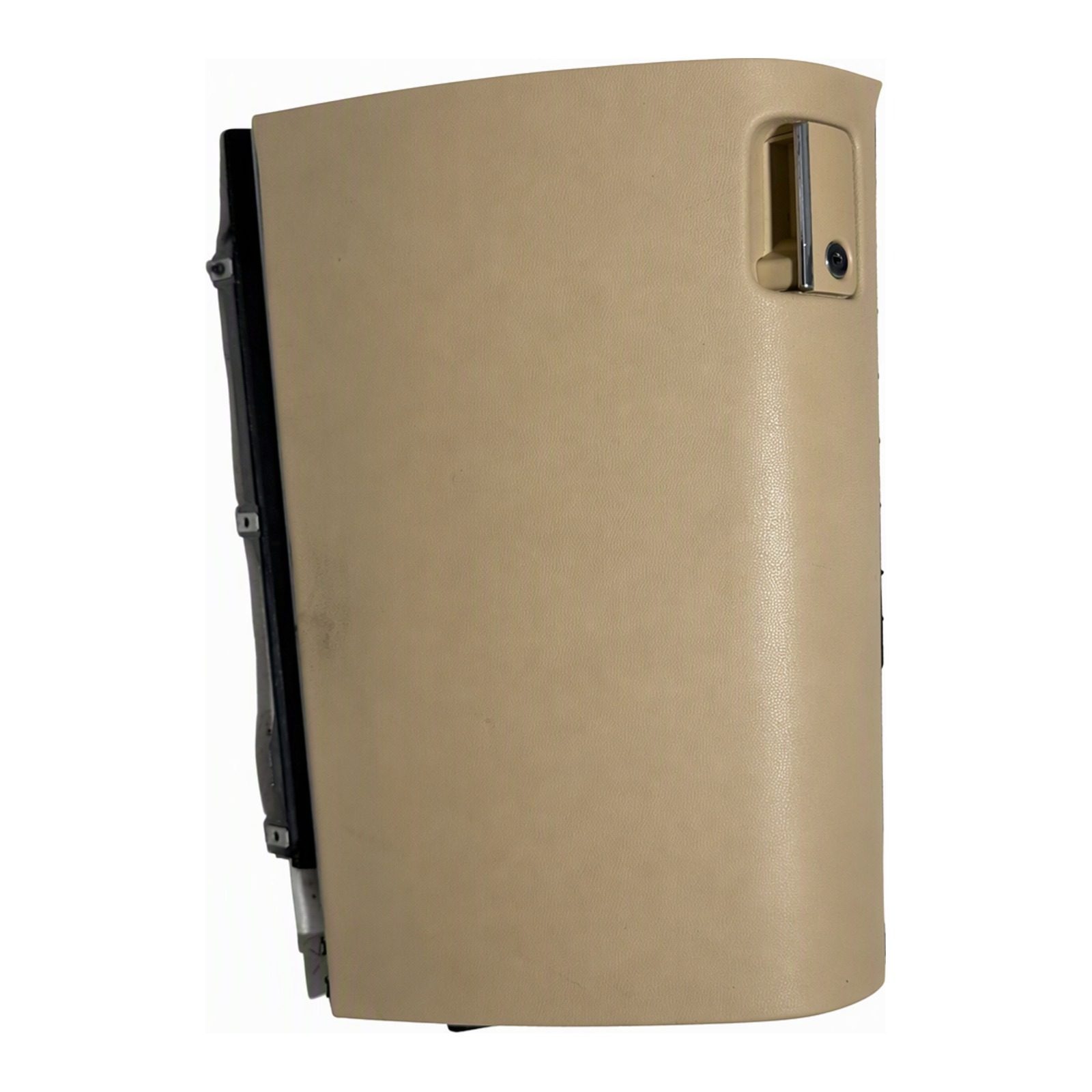 2009 Mercedes-Benz Gl-Class Glove Box Door with Lock Cylinder Front Beige Thermoplastic A1646800691 (2009 donor, unit 90)