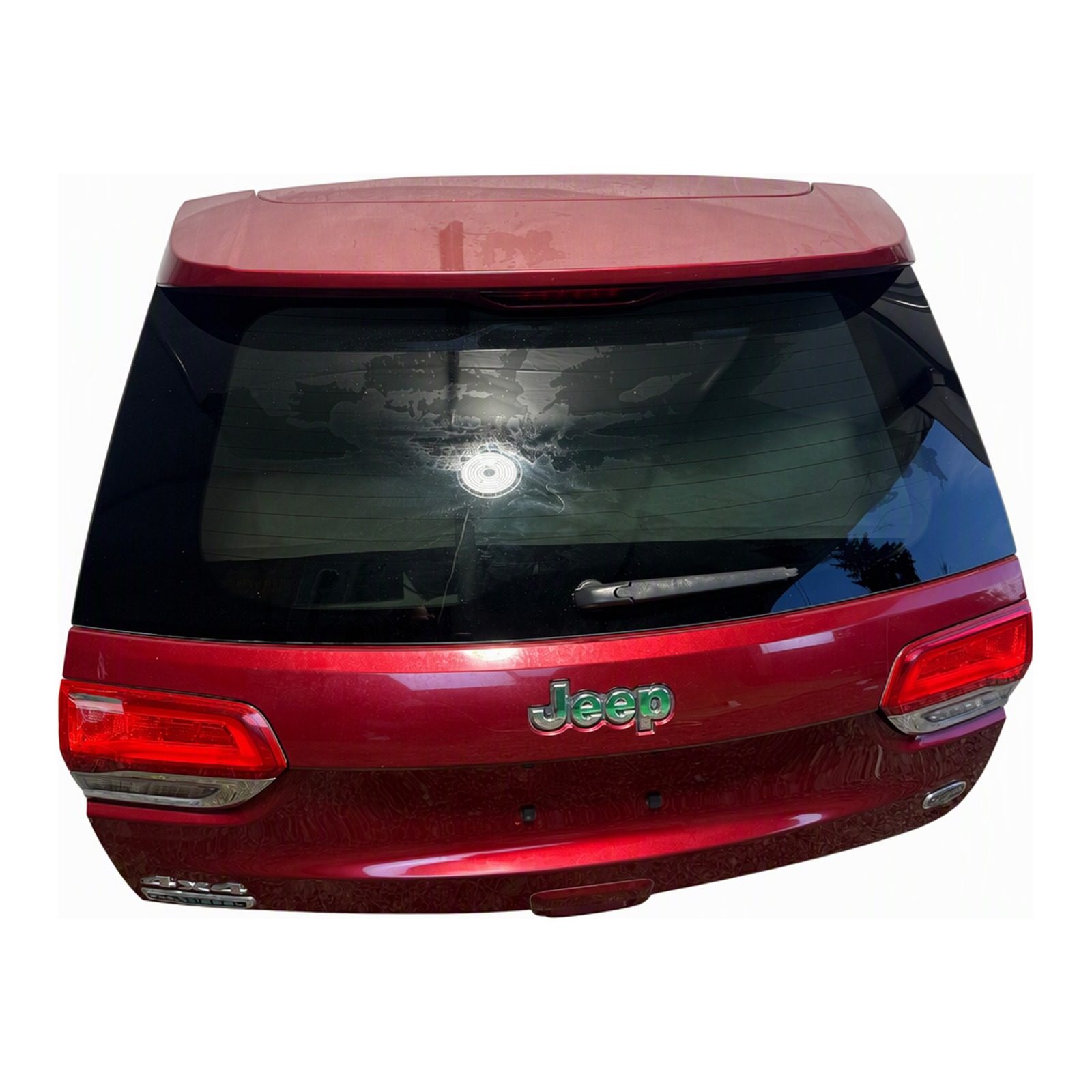2015 2023 2025 Jeep Grand Cherokee WK2 Rear Hatch Tailgate Assembly Full Rear Hatch Panel Red Painted Mopar Rear 68372484AA (2015 donor, unit S)