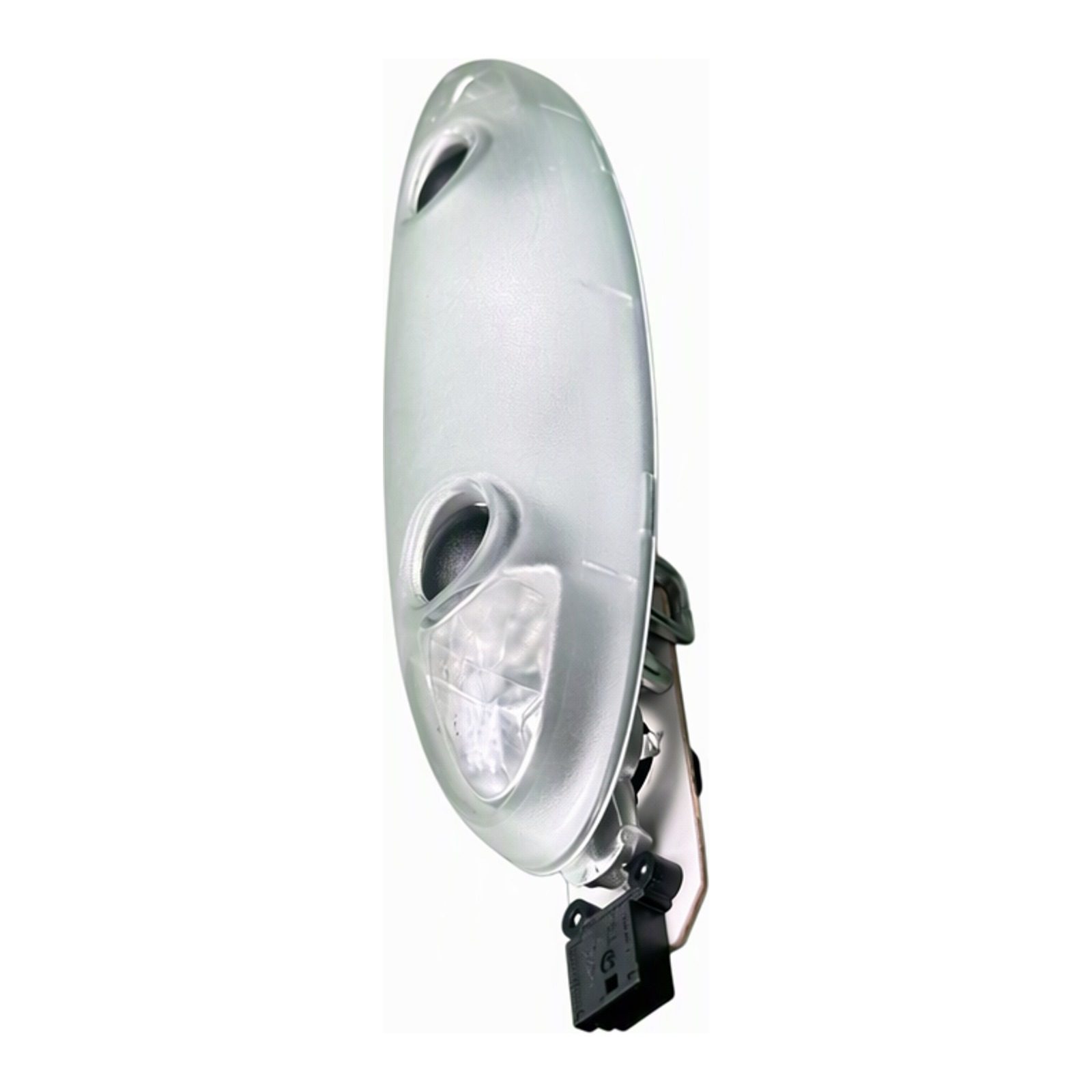 Mini Cooper Countryman 2011 2016 Side Marker Light Assembly Incandescent Frosted White Black Housing OEM Part 63 13 7 298 338 (2012 donor, unit 1W)