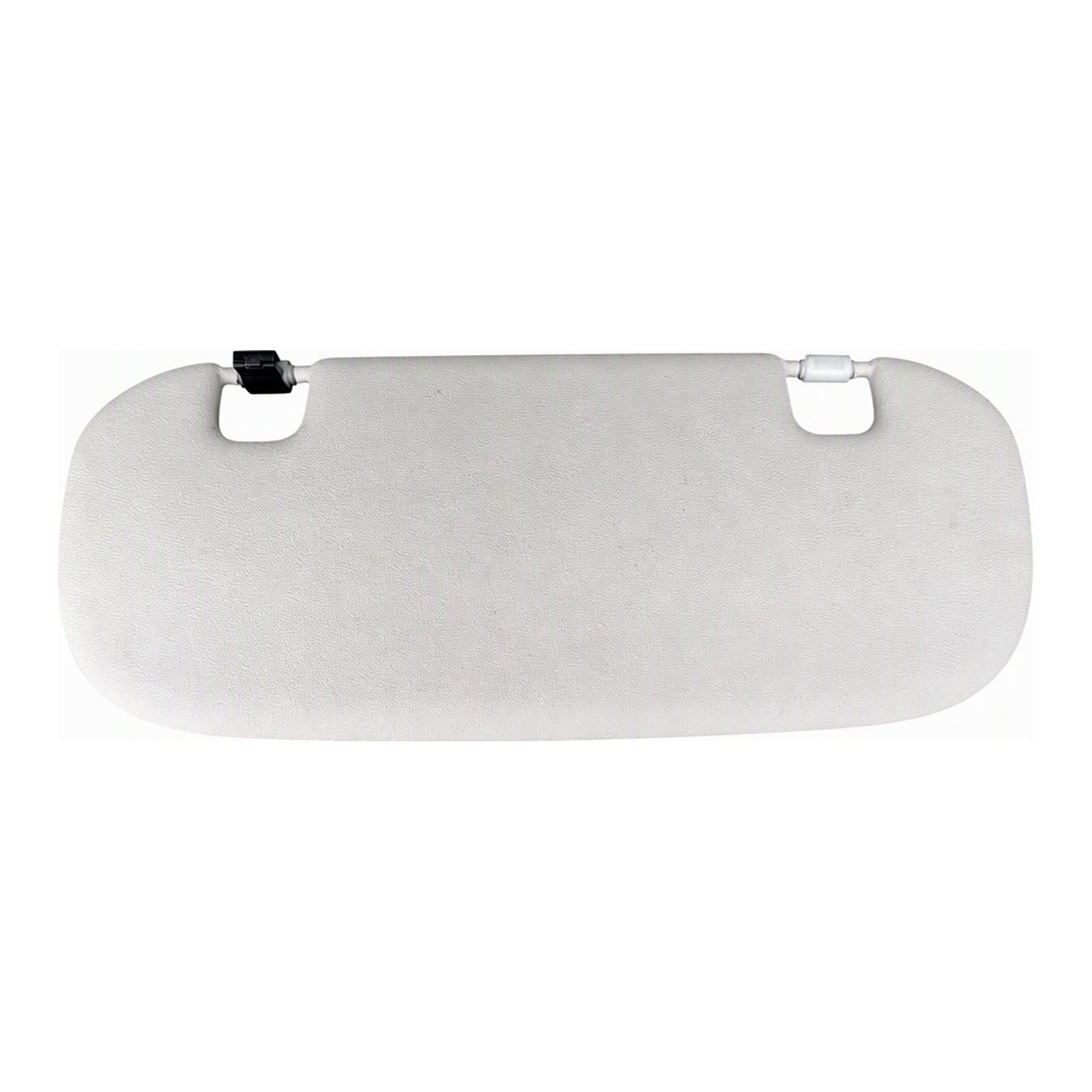 2011 to 2016 Mini Cooper Countryman Paceman Sun Visor in Beige Plastic Vinyl with Clips and Textured Finish OEM 51-16-9-812-700 (2012 donor, unit 2C)