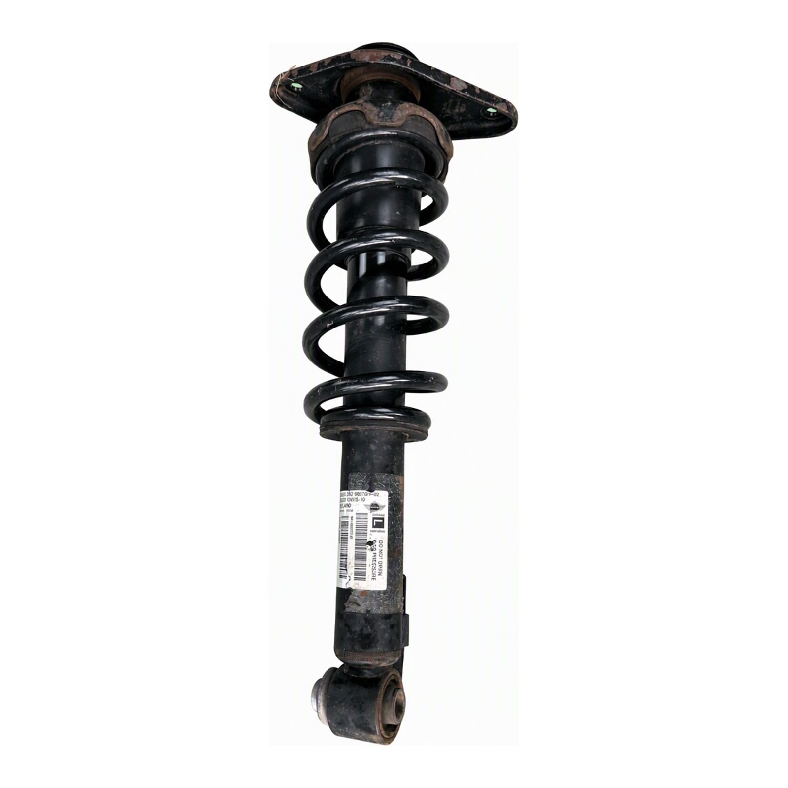 2011 to 2016 Mini Cooper Countryman R60 Front Strut Assembly with Coil Spring Genuine OEM Front Left 22256563 (2012 donor, unit 2H)