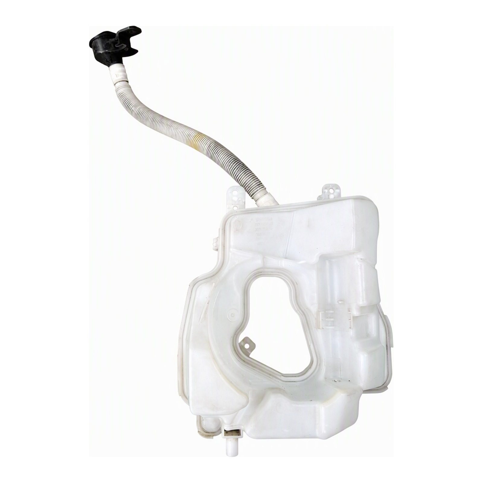 2011-2016 Mini Cooper Countryman Windshield Washer Fluid Reservoir With Filler Neck And Cap Bolt-On Plastic OEM 9803733-09 (2012 donor, unit 2M)