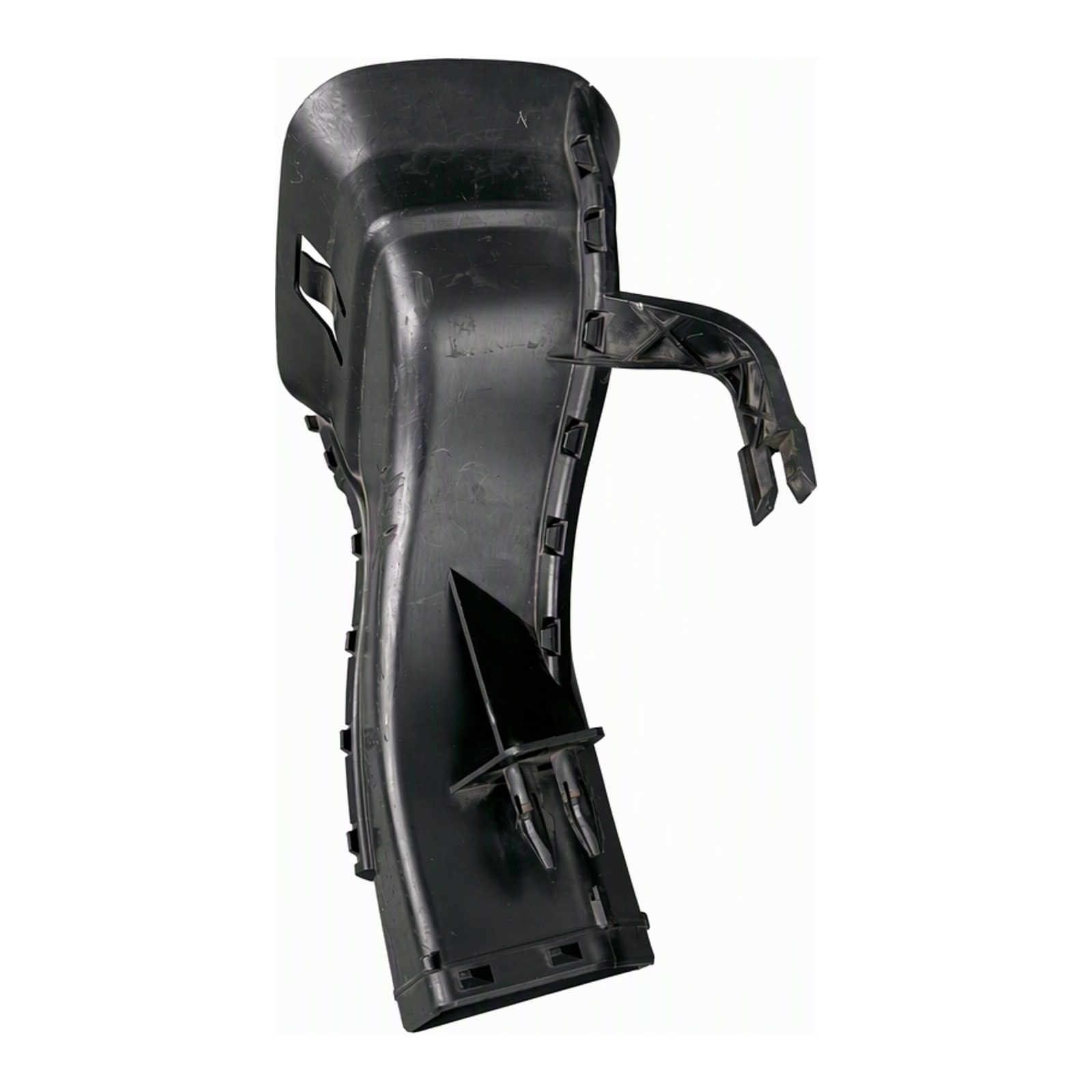 Used Air Intake Duct Black Plastic with Reinforced Ribbing for 2012 2016 Mini Cooper Countryman OEM 5174 (2012 donor, unit 3Q)