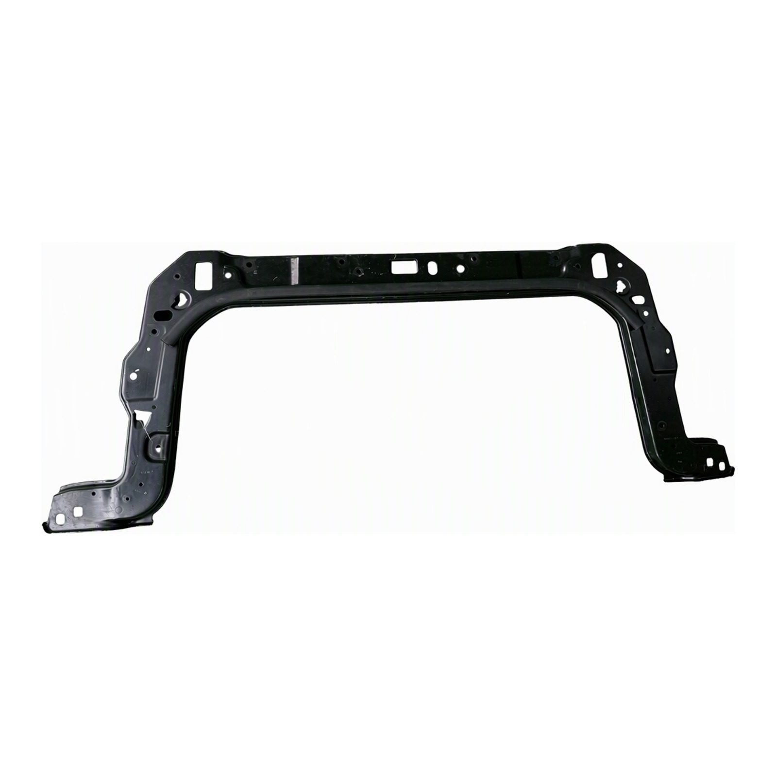 2011 2016 Mini Cooper Countryman Front Radiator Support Panel Painted Black Steel Bolt-On Front 3002243900 (2012 donor, unit 2V)