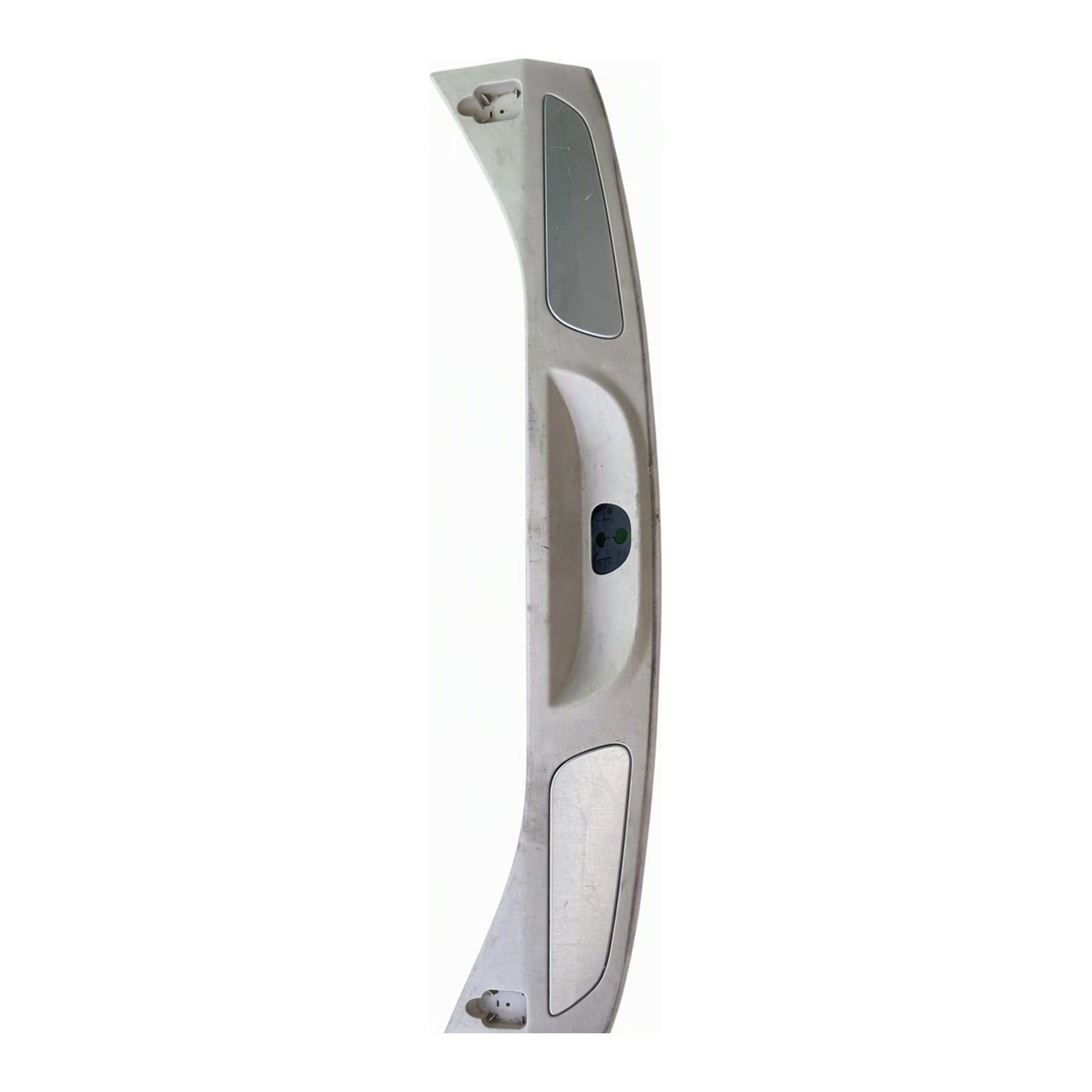 2014 2020 Jeep Grand Cherokee Liftgate Scuff Plate Beige Plastic Easy Installation OEM Left 1NR391XLAG (2015 donor, unit 5C)