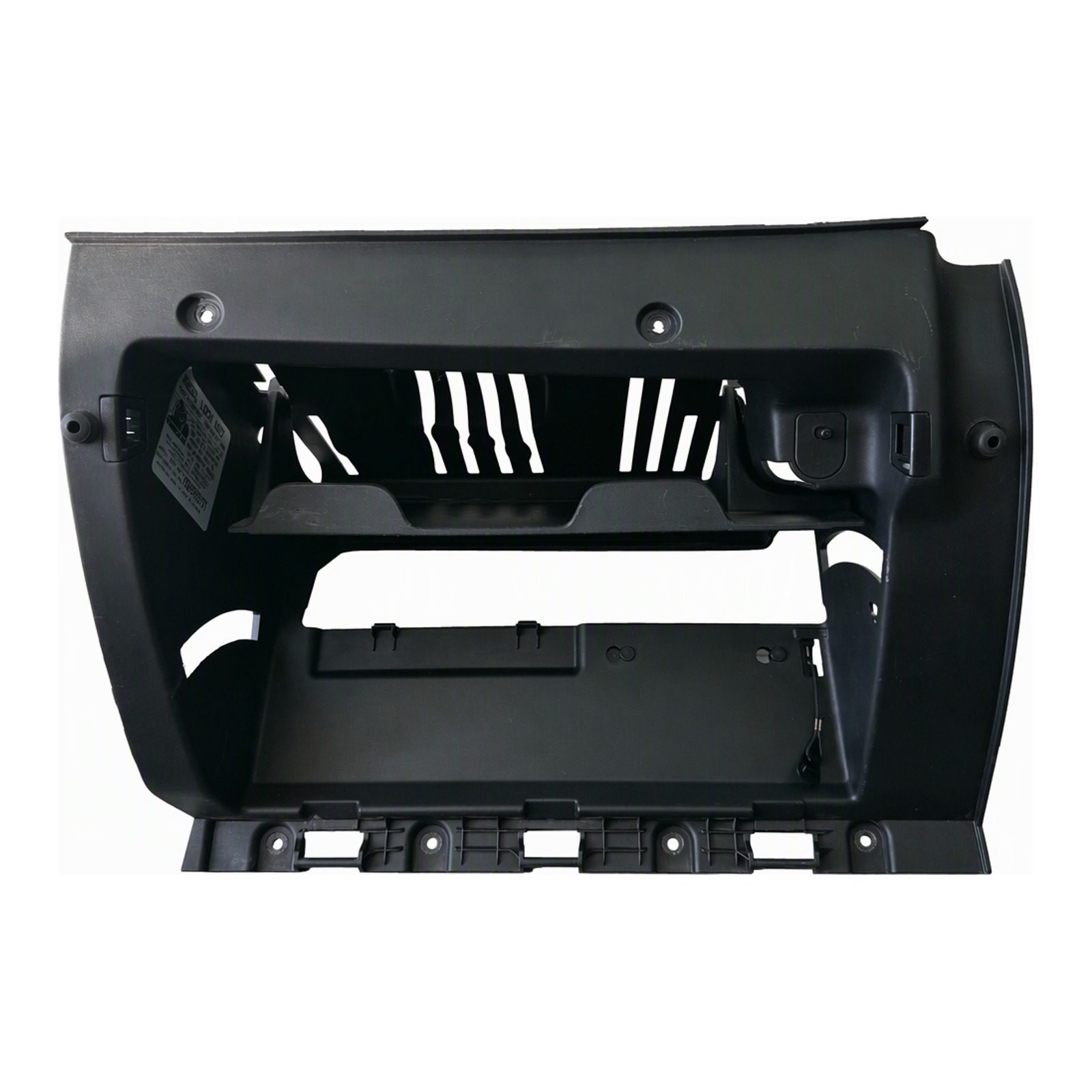 2011 To 2022 Jeep Grand Cherokee Grand Cherokee L Glove Box Assembly Black With Lock And Mounting Hardware OEM 1TG14DX9AD (2015 donor, unit 58)