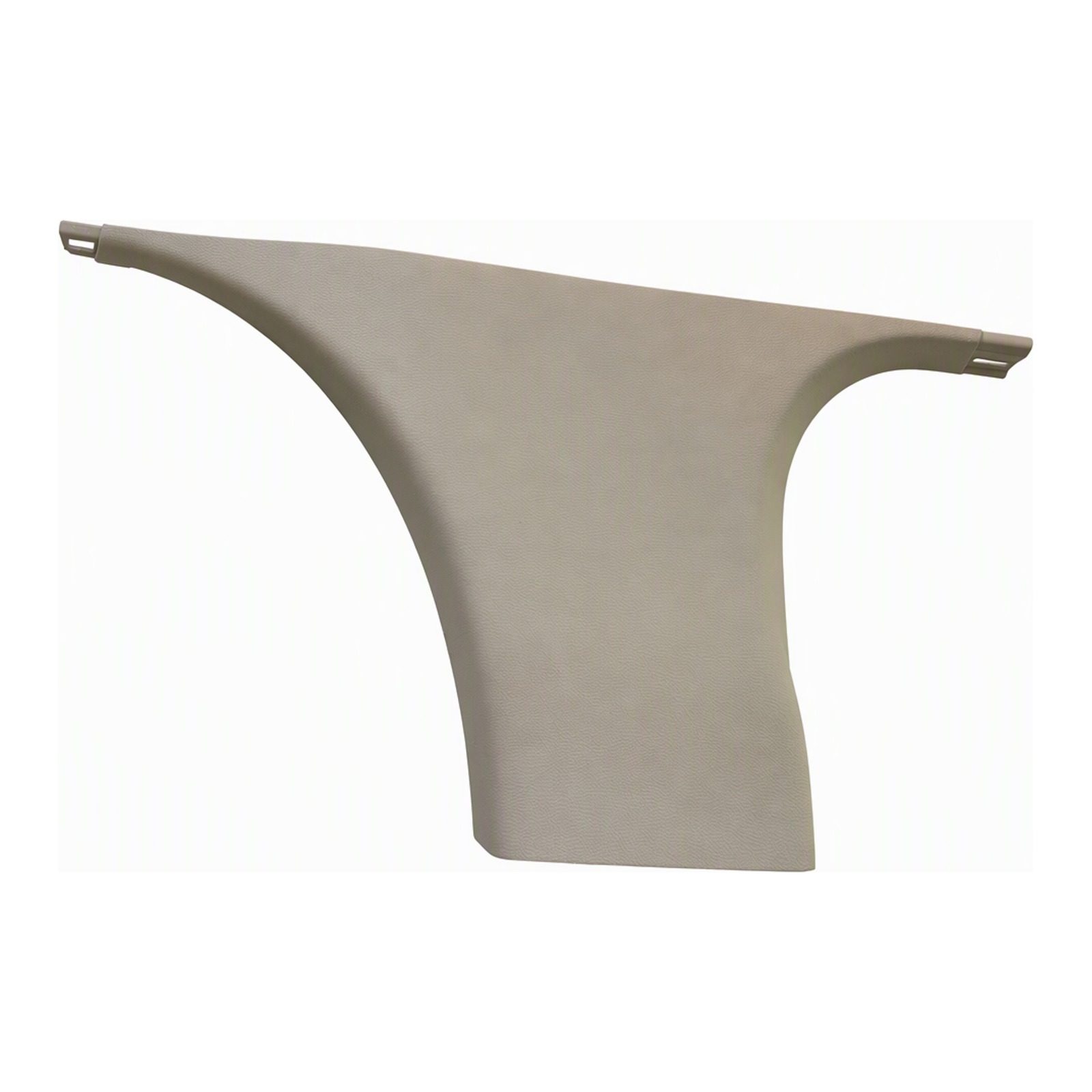 2011 to 2015 Jeep Grand Cherokee B Pillar Lower Trim Panel Painted Plastic Fabric with Clips and Sound Insulation Pad OEM Left (2015 donor, unit 52)