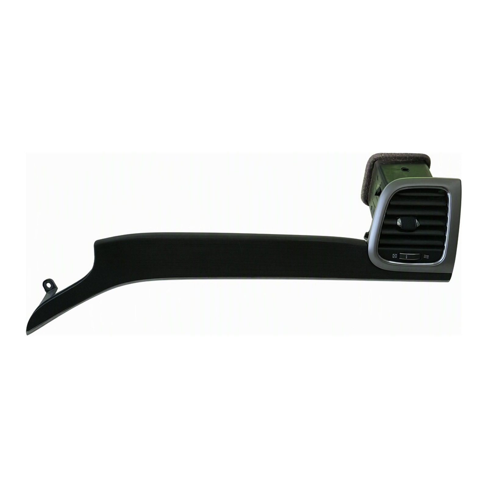 2011 to 2022 Jeep Grand Cherokee Dashboard Air Vent Trim Panel with Woodgrain Finish and Chrome Trim Left & Right Pair X90016402DL (2015 donor, unit 50)