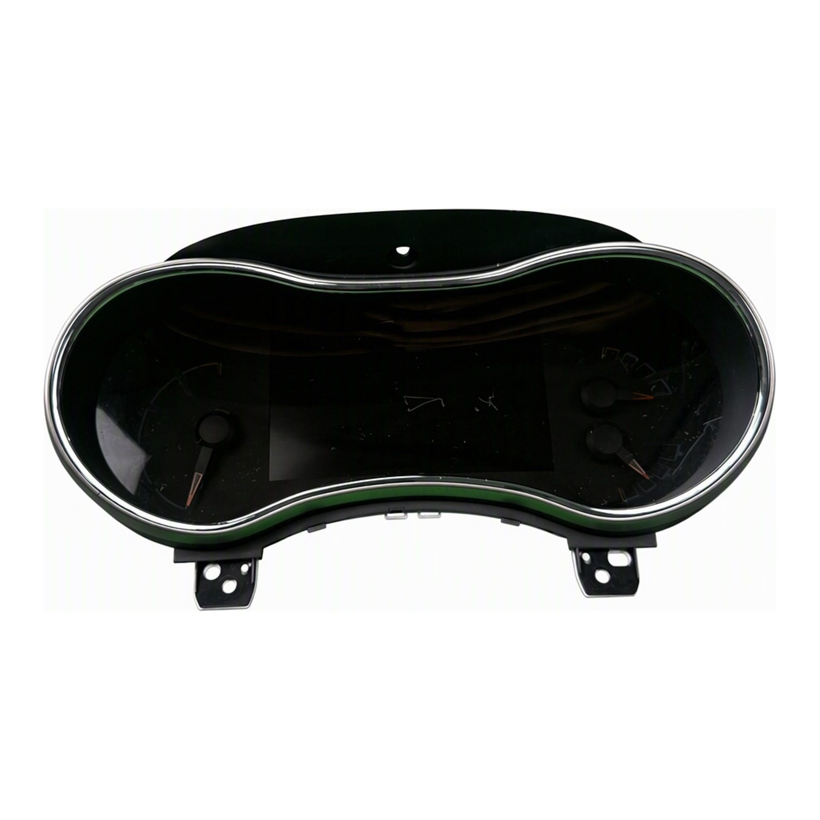 2015 2018 Jeep Grand Cherokee Instrument Panel Cluster IPC Overland Trim Black Housing Chrome Trim 68243182AC (2015 donor, unit 4P)