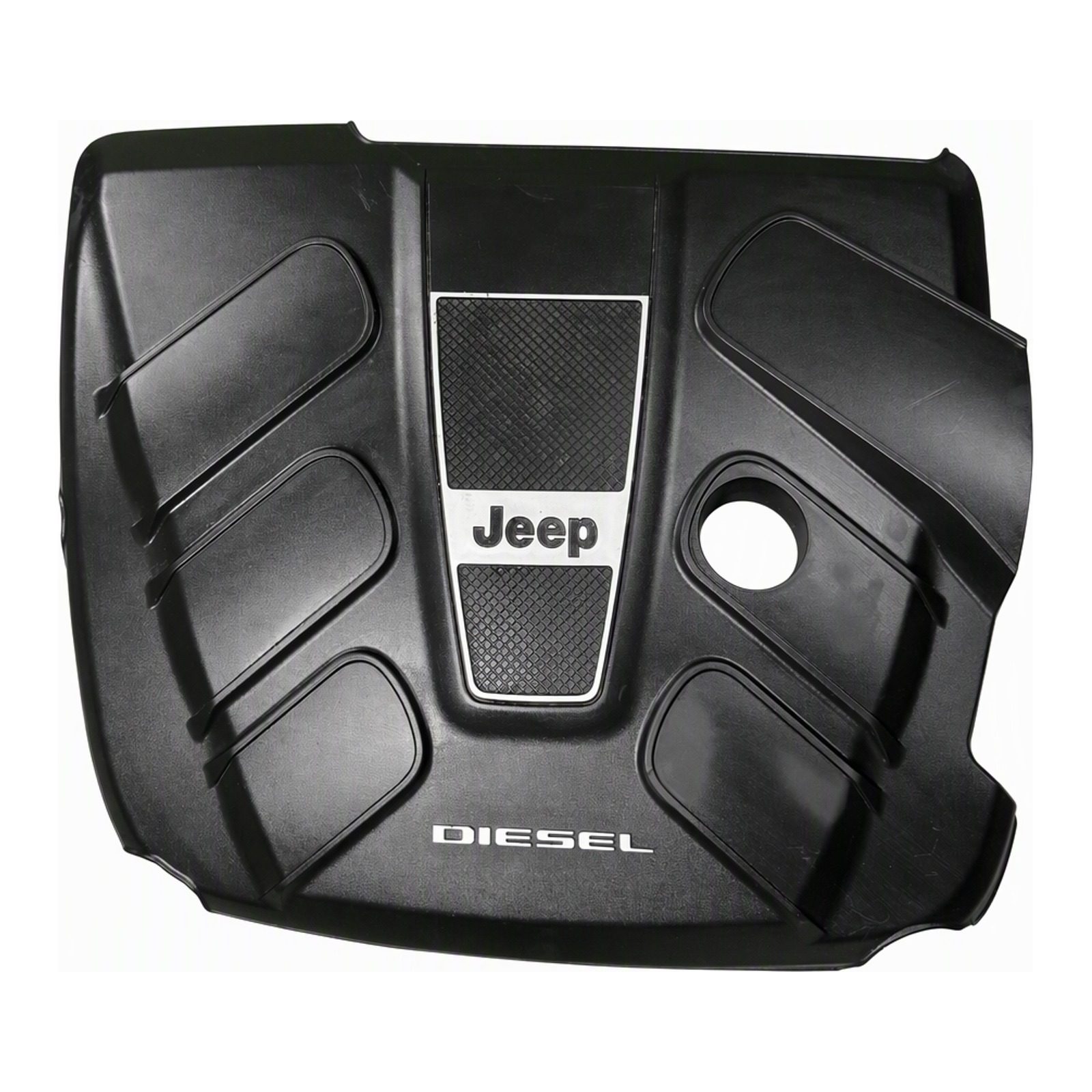 2014 to 2019 Jeep Grand Cherokee Mopar Engine Cover Splash Shield OEM 04627157 (2015 donor, unit 41)