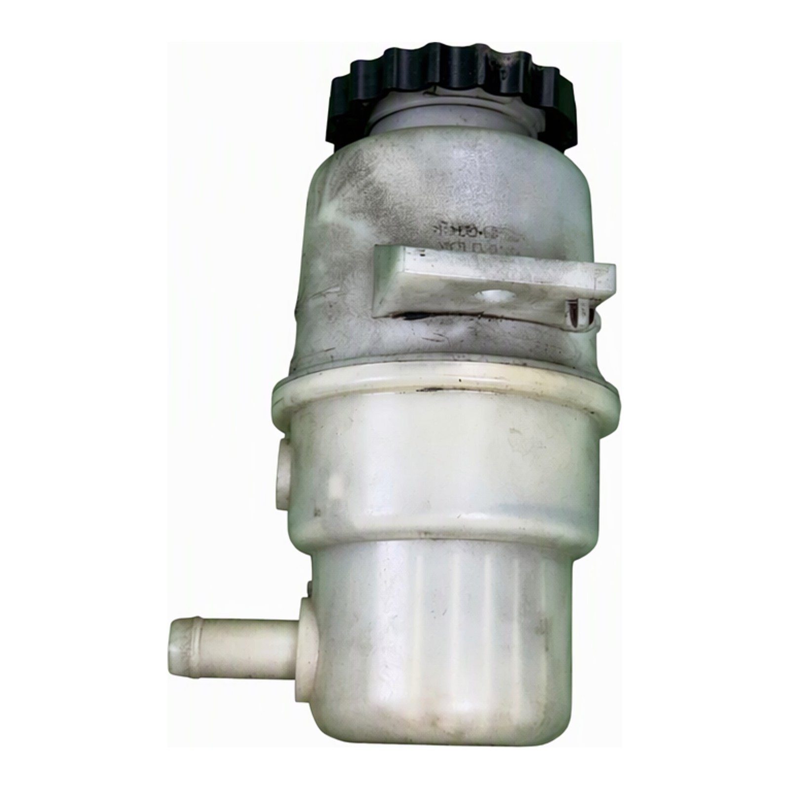 2011 2022 Jeep Grand Cherokee Power Steering Fluid Reservoir Matte White Screw-On Plastic OEM (2015 donor, unit 31)