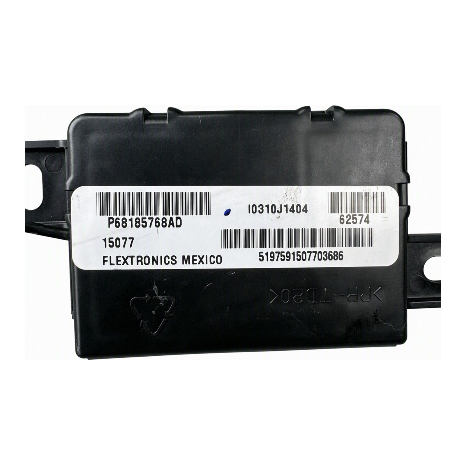 2011 to 2022 Jeep Grand Cherokee Flextronics Antenna Amplifier Module Bolt On with Cable and Mounting Hardware P68185768AD (2015 donor, unit 6S)