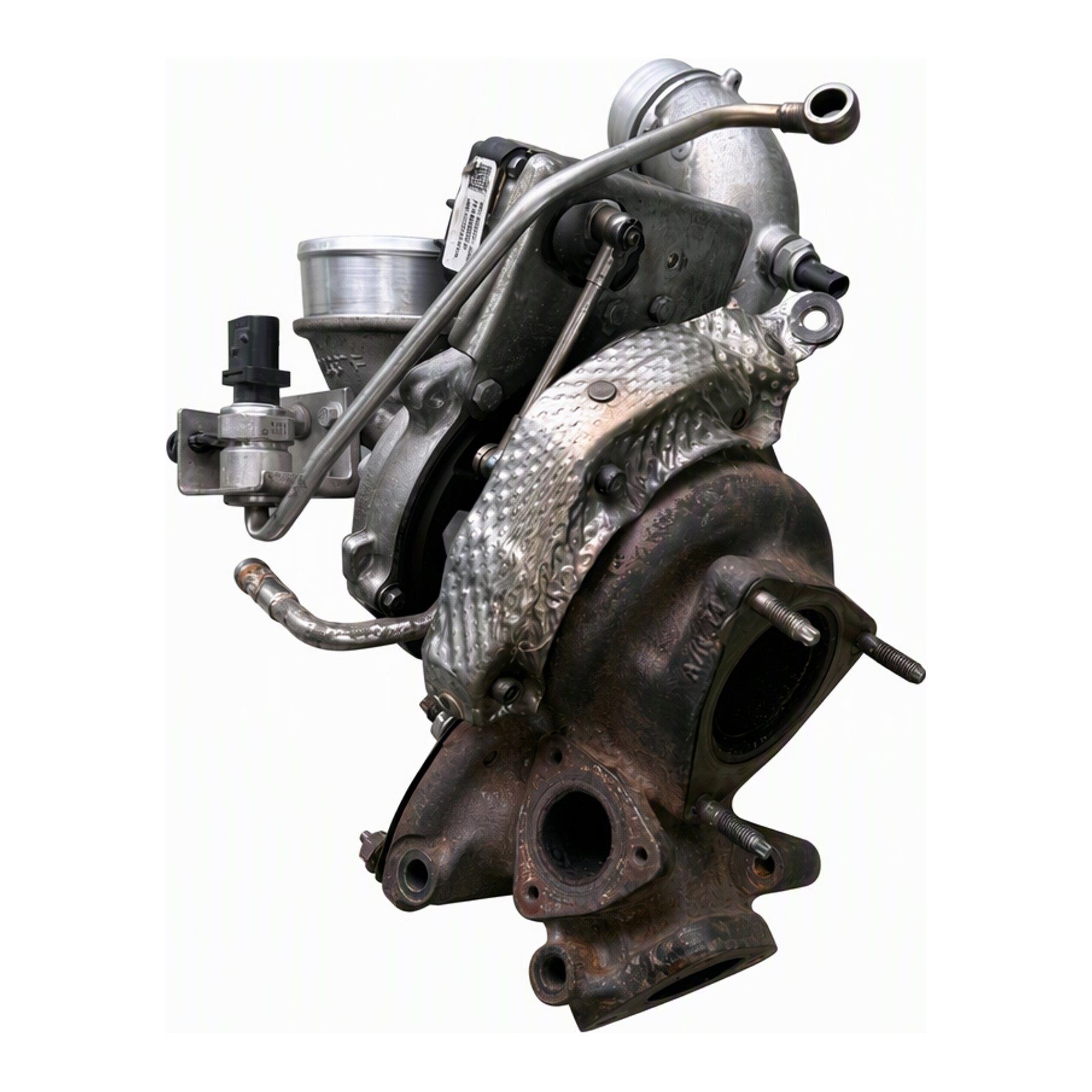 2011 2022 Jeep Grand Cherokee WK2 30L EcoDiesel Turbocharger Honeywell Garrett with Electronic Wastegate Actuator 35242180F (2015 donor, unit 6N)