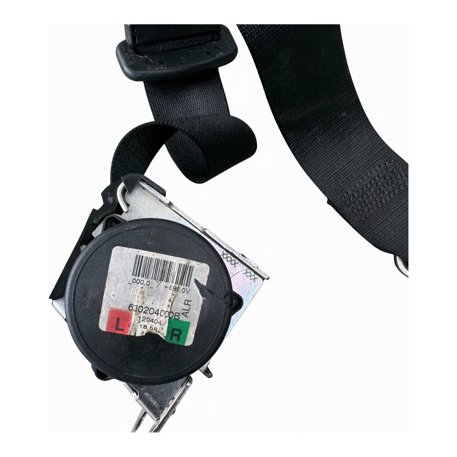 2011 to 2016 Mini Cooper Countryman Seat Belt Retractor With Webbing 620204090B 129404 (2012 donor, unit 6V)
