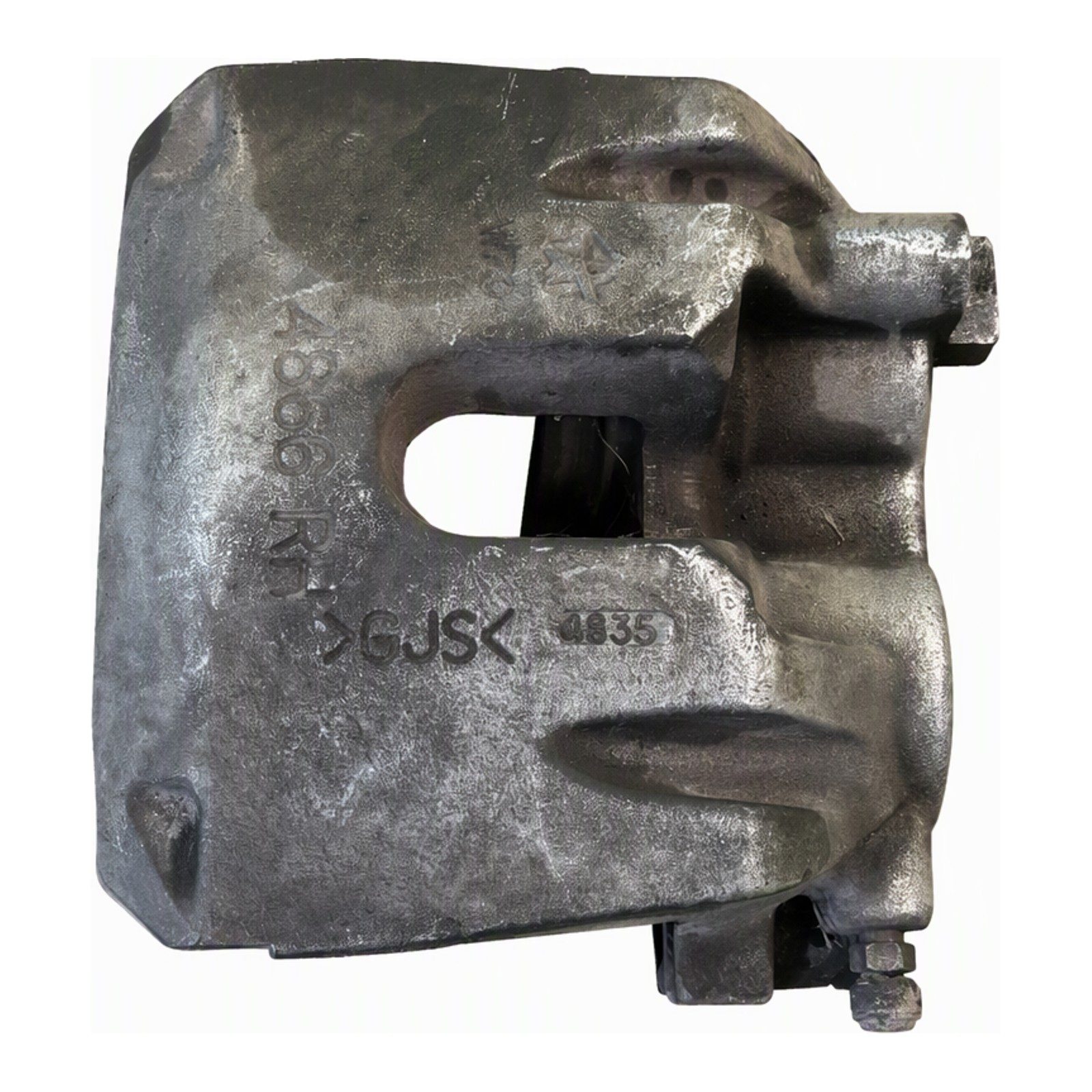 2011 to 2022 Jeep Grand Cherokee Mopar Disc Brake Caliper Assembly Rear Zinc Plated Finish Part Right (2015 donor, unit 63)