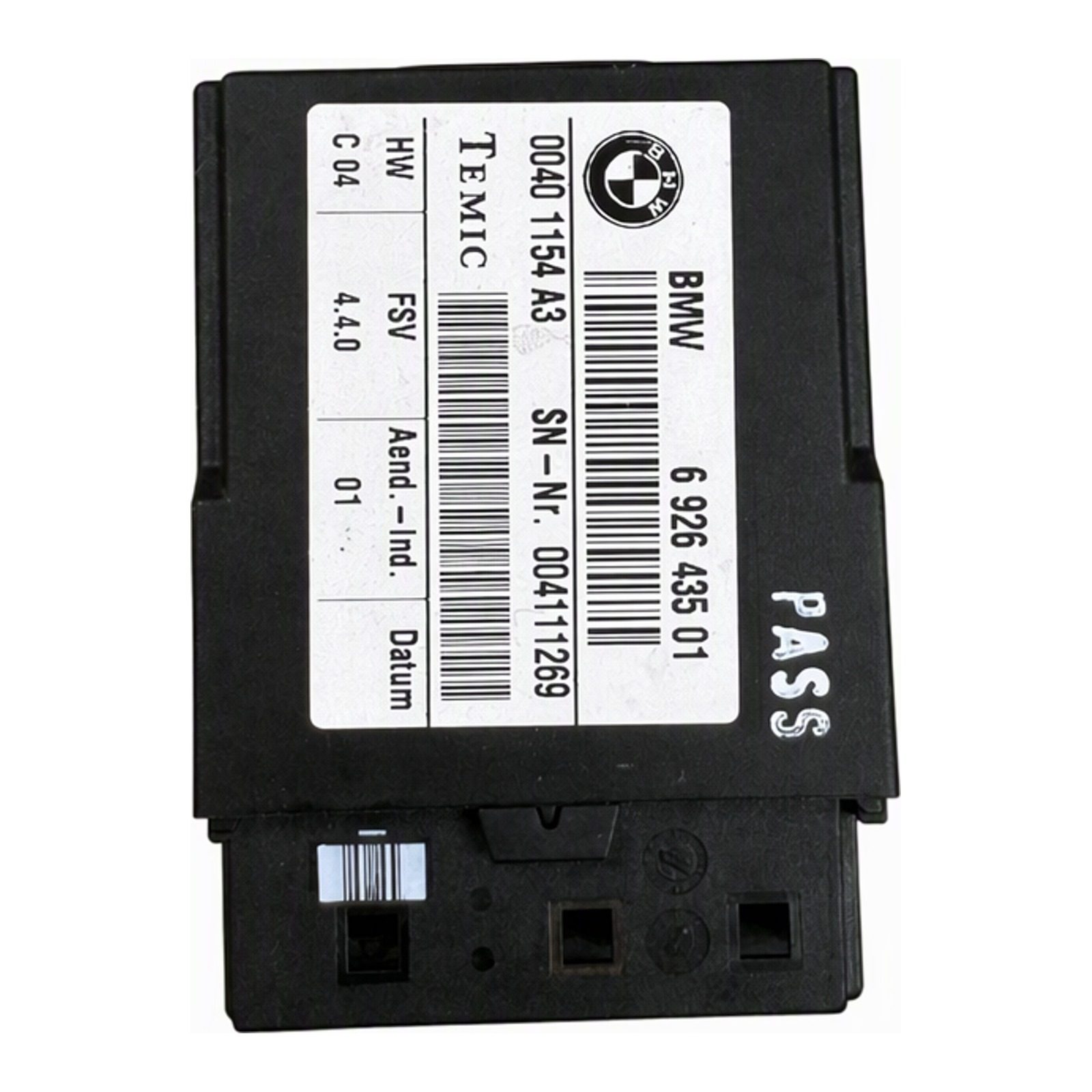 2008 2016 BMW Mini Seat Heater Control Module with Female Connector Fast Microprocessor 61 35 6 926 435 (2012 donor, unit 5H)
