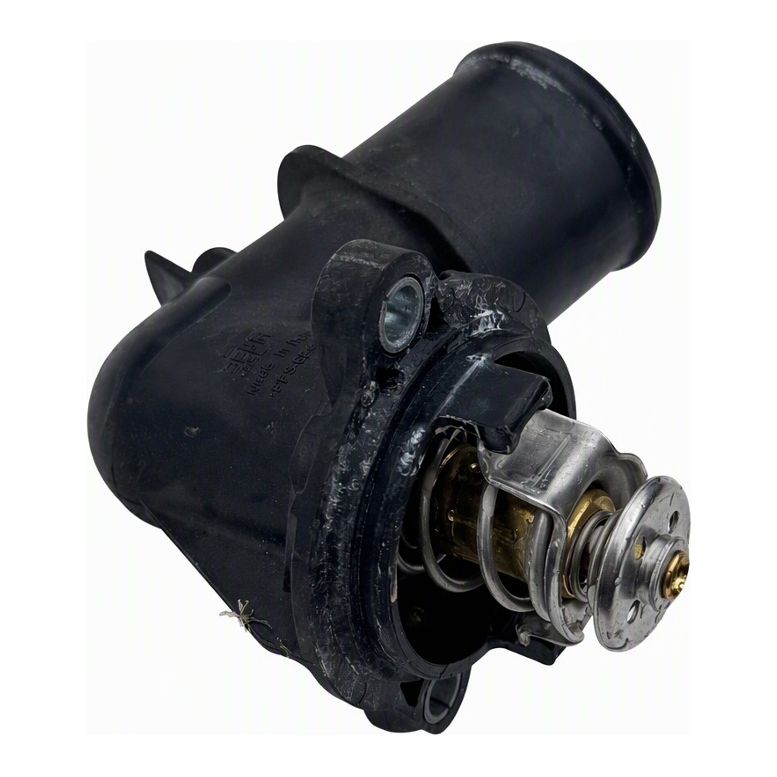 2011 to 2017 Mini Cooper Countryman Thermostat Assembly with Plastic and Metal Housing OEM Part (2012 donor, unit 8N)