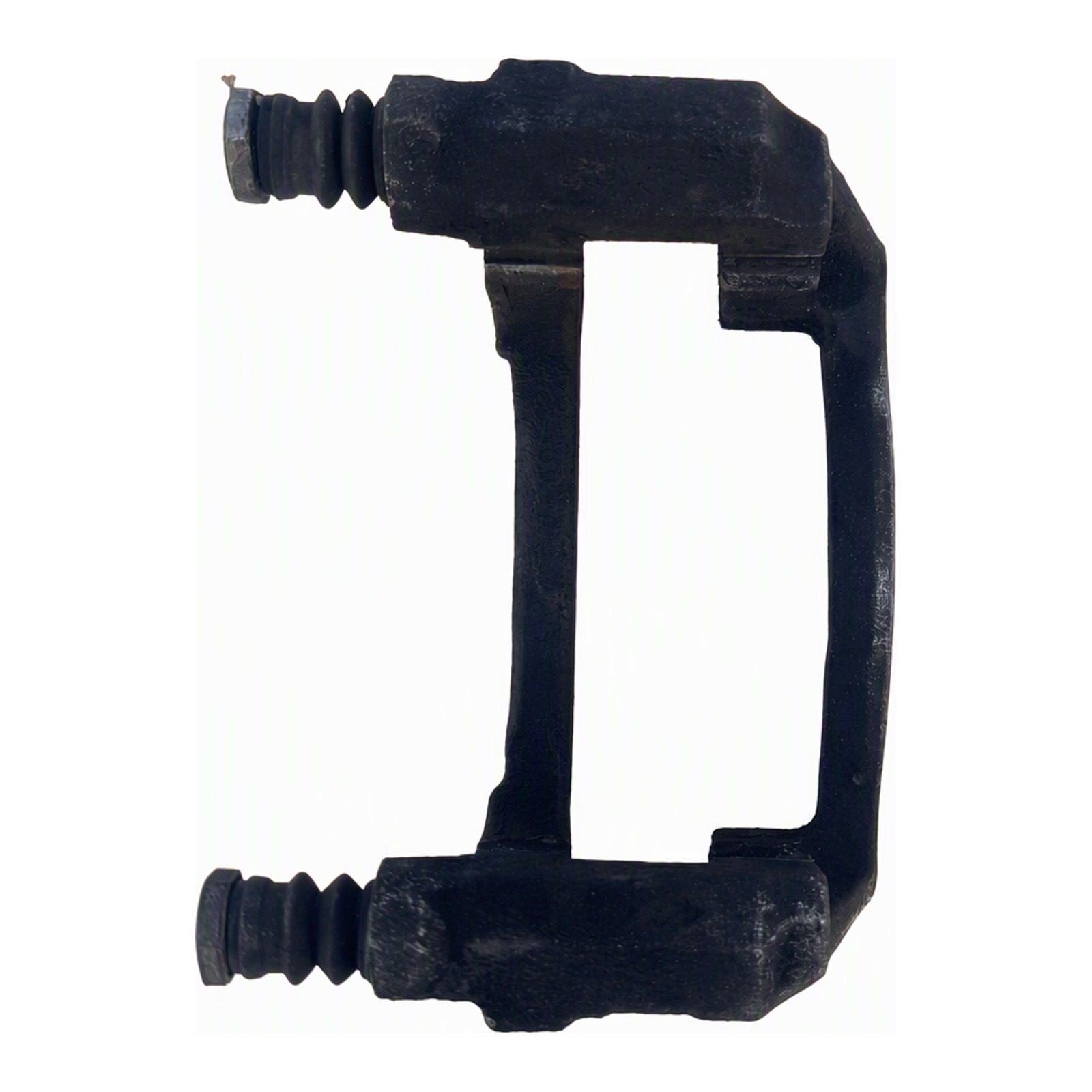 2011 to 2019 Ford Fiesta Front Brake Caliper Bracket Zinc Plated Black OEM Part No (2016 donor, unit 8J)