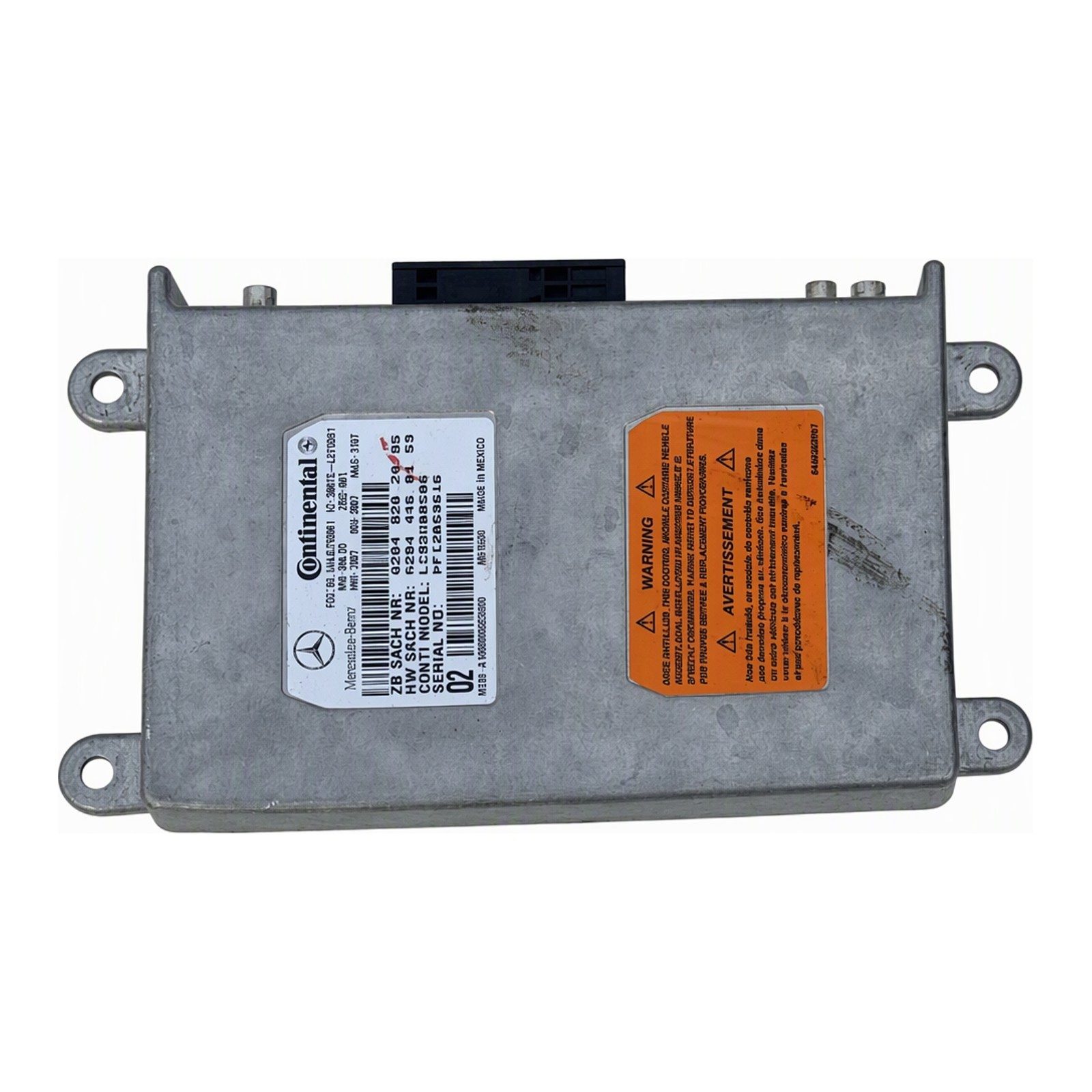 2009 Mercedes-Benz GL-Class X164 Airbag Control Module A204 820 29 85 Used 100K Miles (2009 donor, unit 8A)