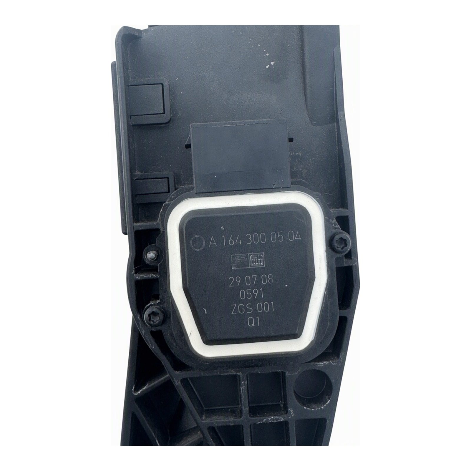 2006 to 2012 Mercedes-Benz Accelerator Pedal Assembly with Sensor Front Black Plastic OEM A 164 300 05 04 (unit 9H)