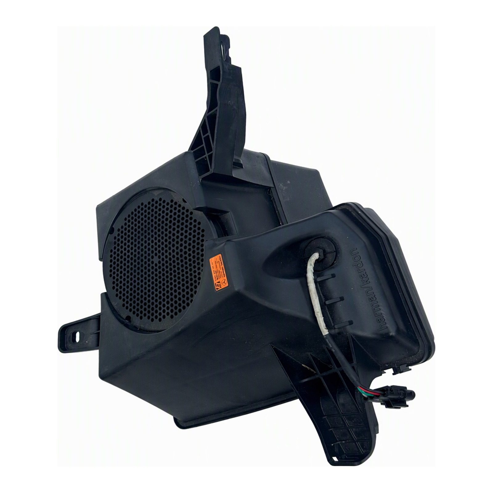 2009 Mercedes-Benz Gl-Class Harman Kardon Logic 7 Rear Subwoofer Speaker Assembly A164 820 34 02 for GL-Class X164 (2009 donor, unit 7V)