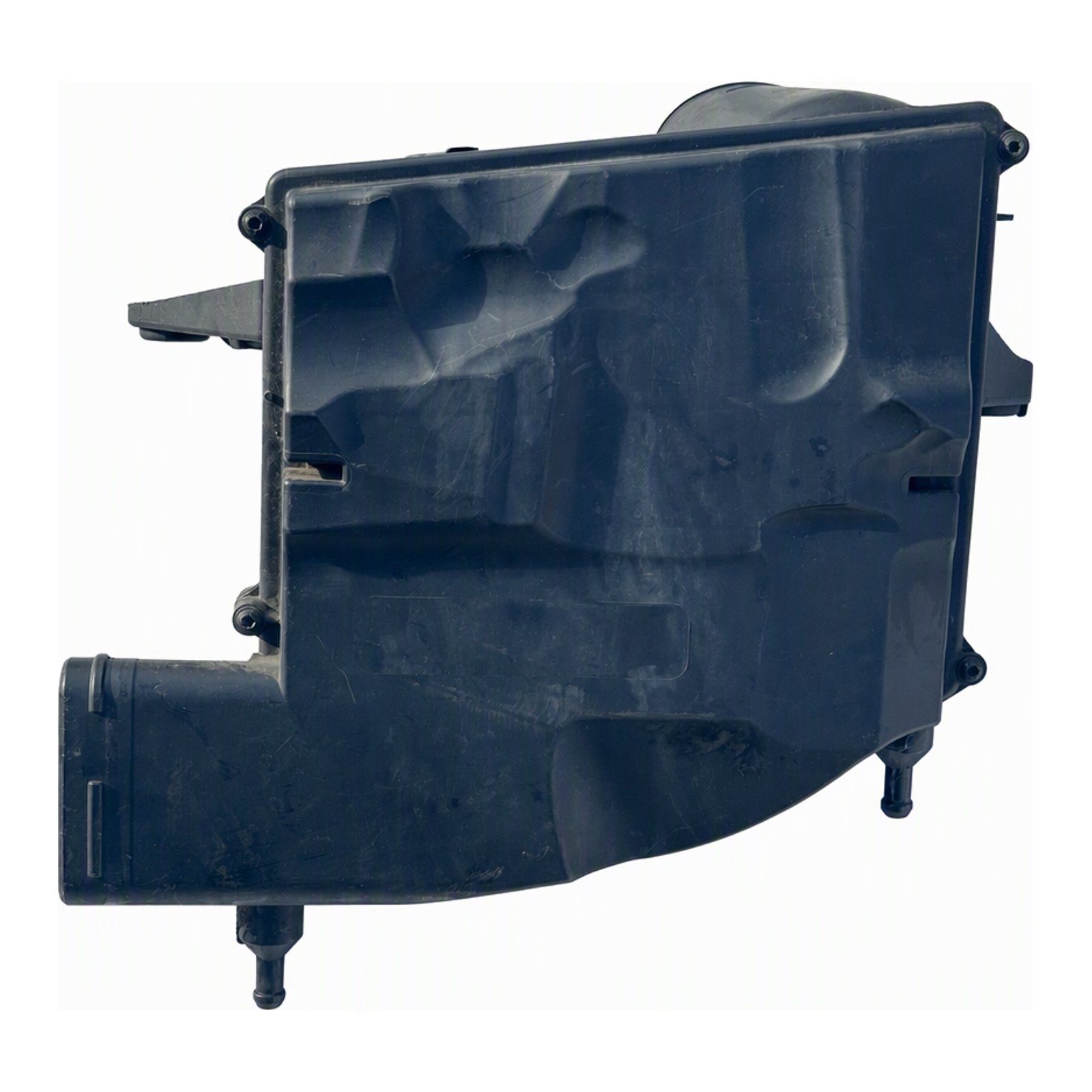 2009 to 2012 Mercedes-Benz and Gl-Class Air Filter Housing Rectangular Black Plastic OEM A 642 094 03 04 (2009 donor, unit 7S)