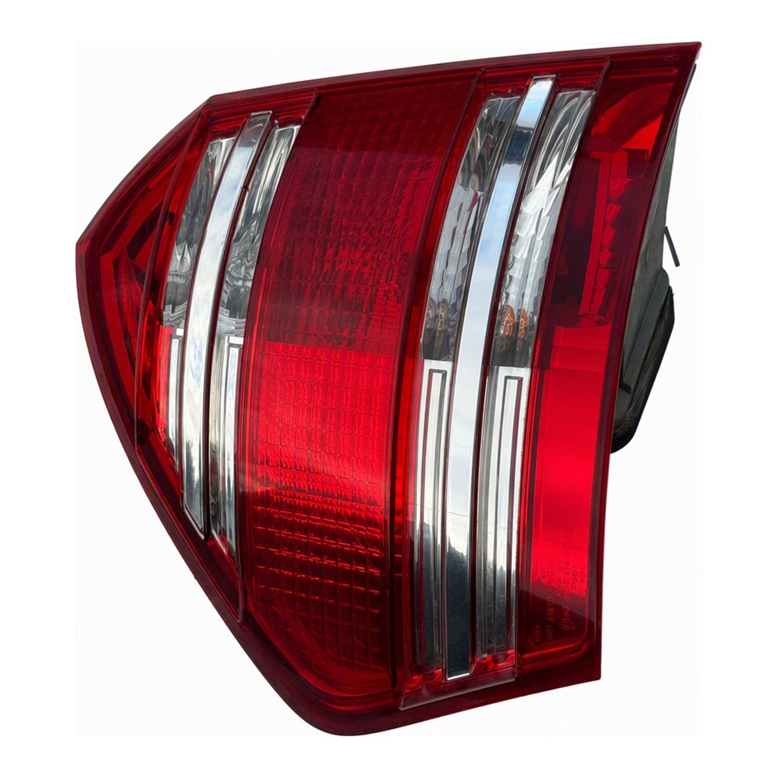 2009 Mercedes-Benz Gl-Class Rear Tail Light Assembly Rear Right Halogen Red with Chipped and Broken Damage Part Number A 164 820 41 64 Used (2009 donor, unit 7E)