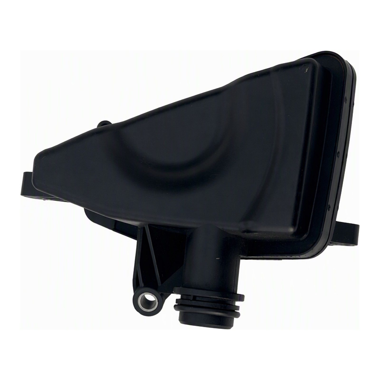 2009 Mercedes-Benz Gl-Class Air Intake Resonator Box Triangular Black Plastic Housing with Gasket and Mounting Hardware OEM 40 A (2009 donor, unit 75)